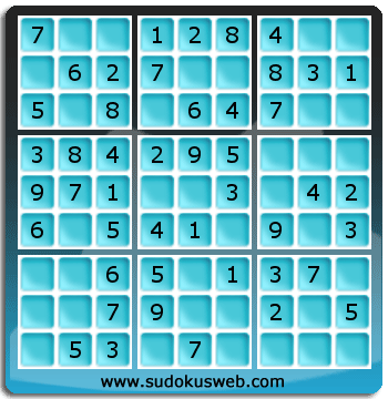 Sudoku von sehr einfacher höhe Sudoku von sehr einfacher höhe