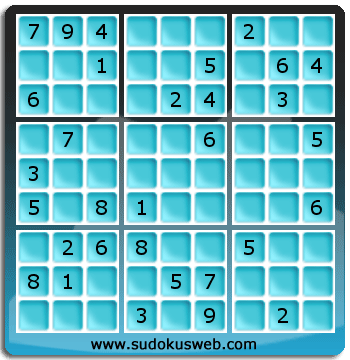 Sudoku von mittelmässiger höhe Sudoku von mittelmässiger höhe