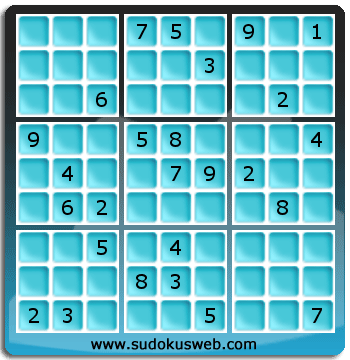 Sudoku von Fachmännischer höhe