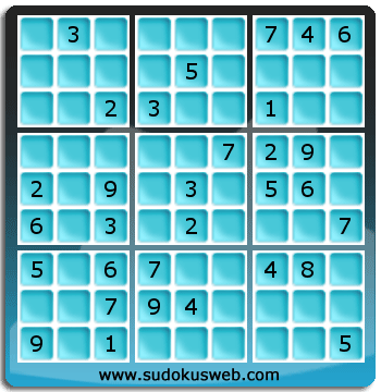 Sudoku de Niveau Moyen Sudoku de Niveau Moyen