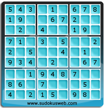 Sudoku de Niveau Très Facile