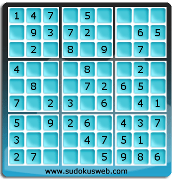 Sudoku de Nivel Muy Fácil