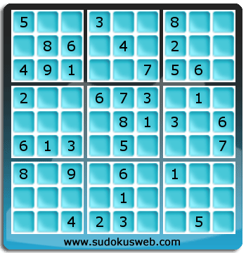 Sudoku von einfacher höhe