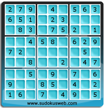 Sudoku de Nivel Muy Fácil