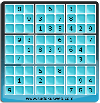 Sudoku de Niveau Facile Sudoku de Niveau Facile