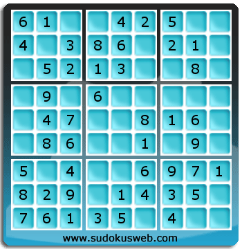 Sudoku von sehr einfacher höhe