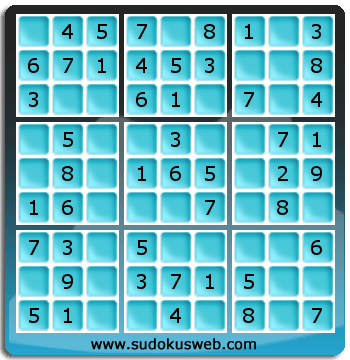 Nivel Muito Facil de Sudoku Nivel Muito Facil de Sudoku