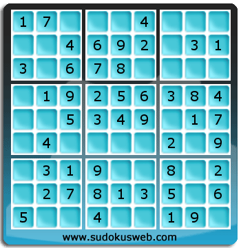 Sudoku de Niveau Très Facile