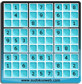 Nivel Facil de Sudoku