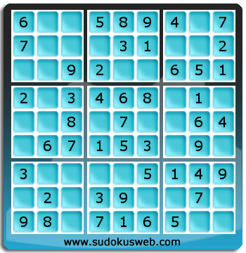 Sudoku de Niveau Très Facile