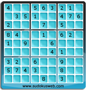 Sudoku von einfacher höhe