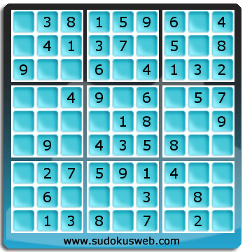 Sudoku de Nivel Muy Fácil