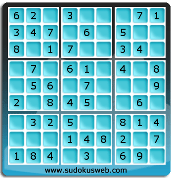 Sudoku von sehr einfacher höhe