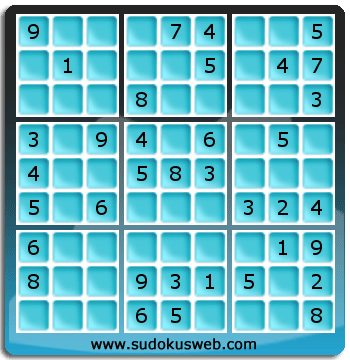 Sudoku von einfacher höhe