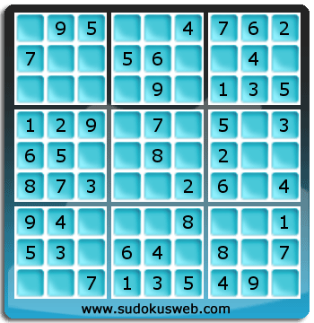 Sudoku de Niveau Très Facile Sudoku de Niveau Très Facile