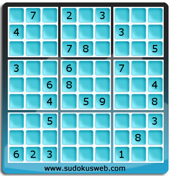 Sudoku von Fachmännischer höhe