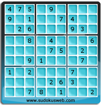 Sudoku von mittelmässiger höhe