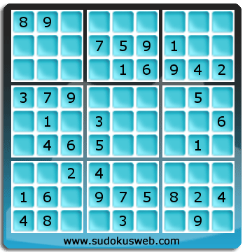 Sudoku von einfacher höhe