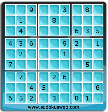 Sudoku von mittelmässiger höhe