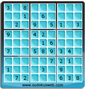 Sudoku von mittelmässiger höhe