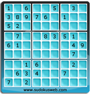 Sudoku von mittelmässiger höhe