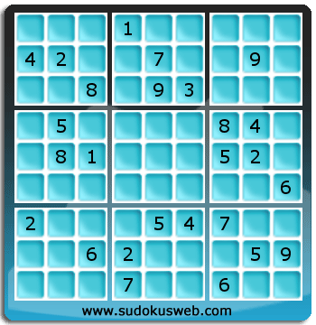 Sudoku von Fachmännischer höhe