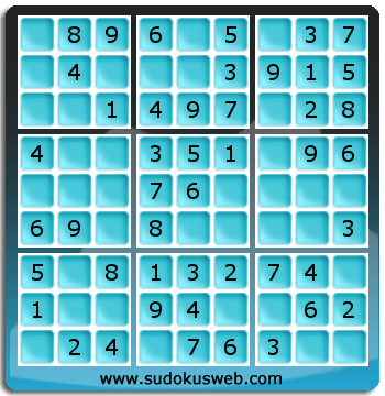 Sudoku de Niveau Très Facile