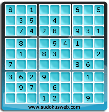 Sudoku von einfacher höhe