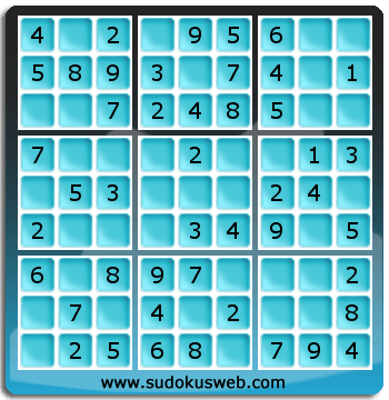 Sudoku de Niveau Très Facile