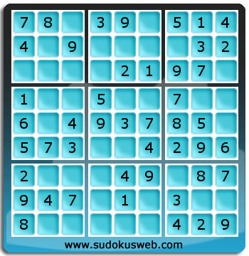 Sudoku de Niveau Très Facile