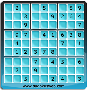 Nivel Facil de Sudoku