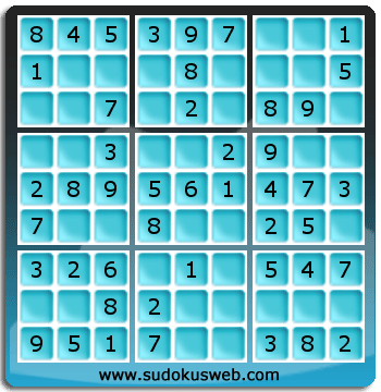 Sudoku de Niveau Très Facile