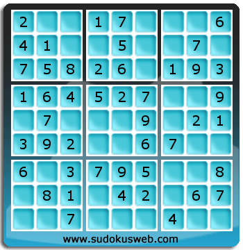 Sudoku de Nivel Muy Fácil