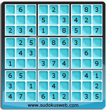 Very Easy Level Sudoku