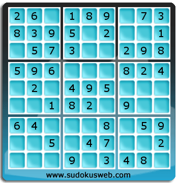 Nivel Muito Facil de Sudoku