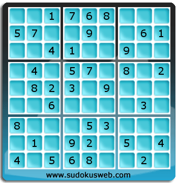 Easy Level Sudoku Easy Level Sudoku