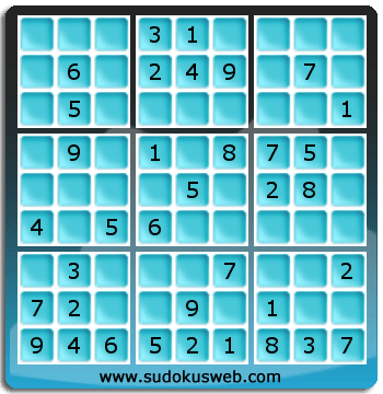 Sudoku von einfacher höhe