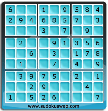 Sudoku de Nivell Molt Fàcil