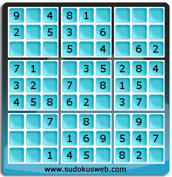 Sudoku de Nivell Molt Fàcil