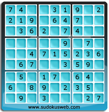 Nivel Muito Facil de Sudoku