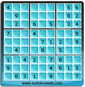 Sudoku von einfacher höhe