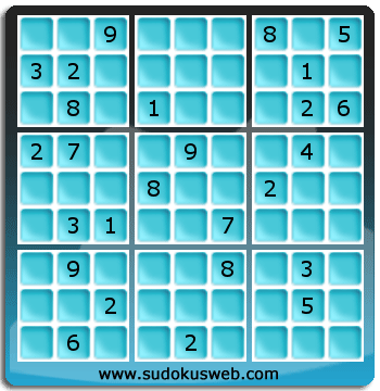 Sudoku von Fachmännischer höhe