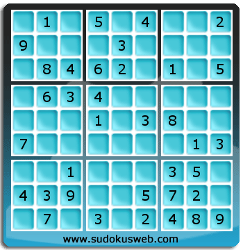 Sudoku von einfacher höhe