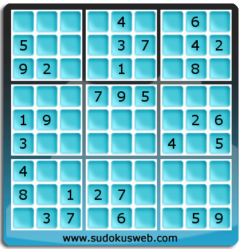 Sudoku von mittelmässiger höhe Sudoku von mittelmässiger höhe