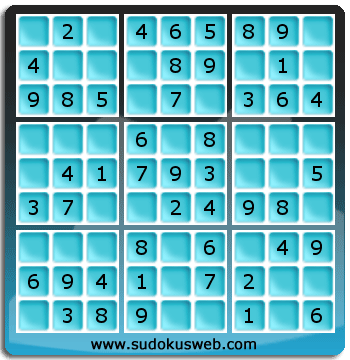 Nivel Muito Facil de Sudoku