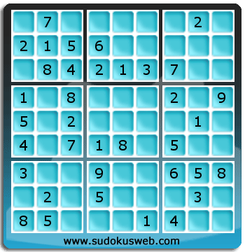 Sudoku von einfacher höhe Sudoku von einfacher höhe