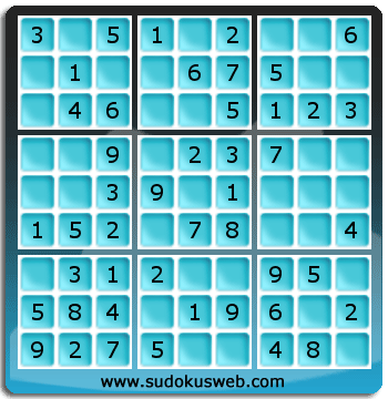 Sudoku de Niveau Très Facile Sudoku de Niveau Très Facile