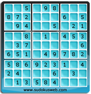 Sudoku de Niveau Très Facile