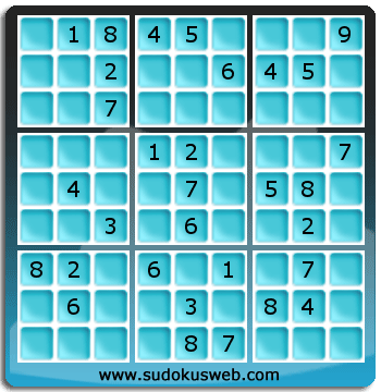 Sudoku von mittelmässiger höhe