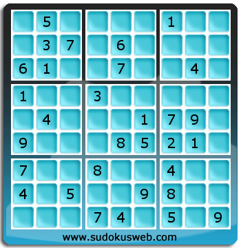 Sudoku von mittelmässiger höhe